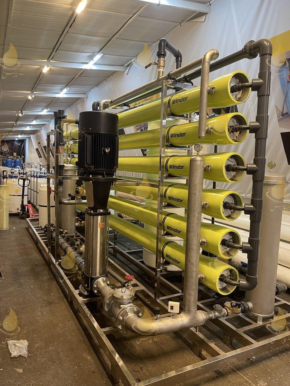 دستگاه تصفیه آب صنعتی 5 انواع تصفیه آب صنعتی