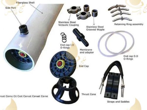 پرشر وسل های 8 اینچ ساید پورت فشار 300 psi - Image 2