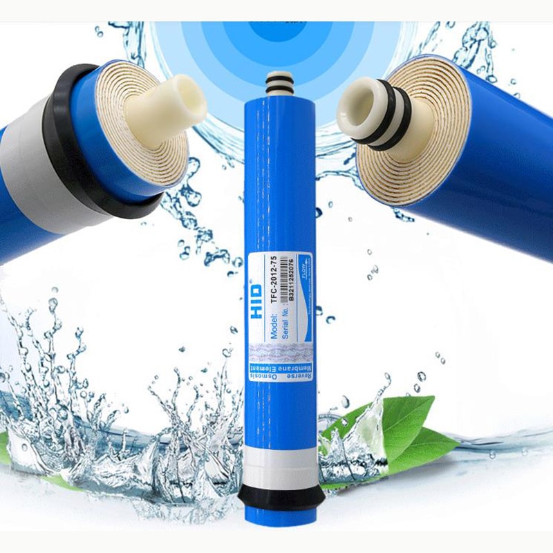 عمر فیلتر ممبران و روش های تست عملکرد آن 4 50 75 100 125 400G Home Kitchen Reverse Osmosis RO Membrane Replacement Water System Filter Water