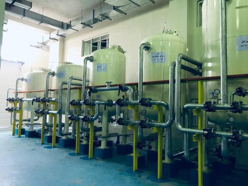 سختی گیر رزینی صنعتی مناسب برای تصفیه آب در کارخانه ها و تاسیسات بزرگ