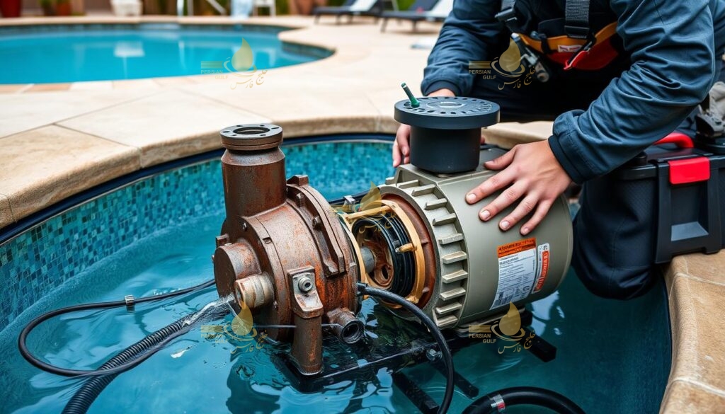 افزایش طول عمر تجهیزات استخر