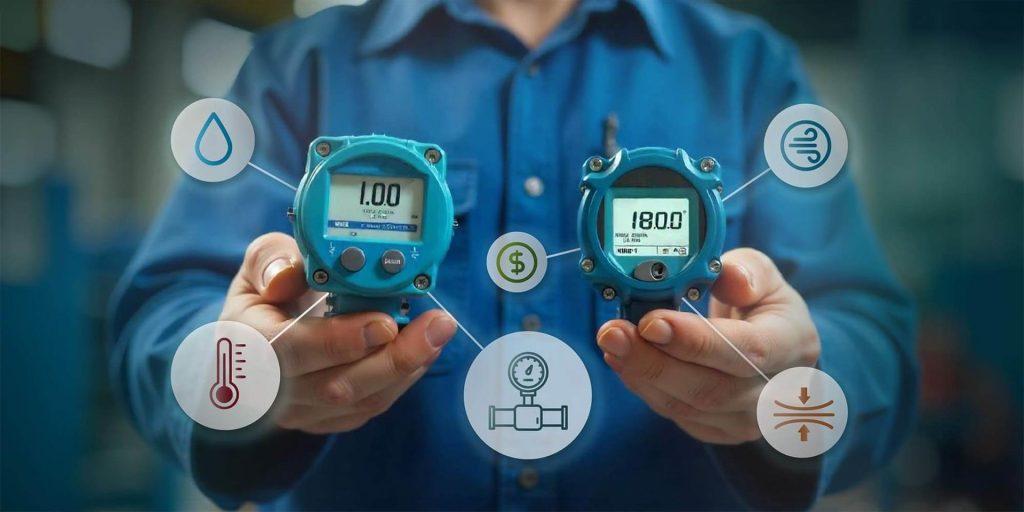 راهنمای انتخاب مناسب ترین فلومتر تصفیه آب برای شما 14 10 types of flowmeter cover