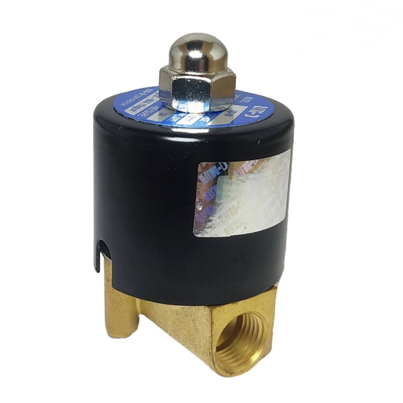 شیر برقی UNI-D سایز 1/4 اینچ 1 نمای جانبی شیر برقی uni-d 1/4 inch