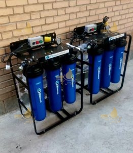 دستگاه تصفیه آب نیمه صنعتی 1600 گالن