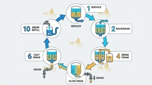 نحوه بک واش سختی گیر رزینی 12 water-softener-regeneration-cycle